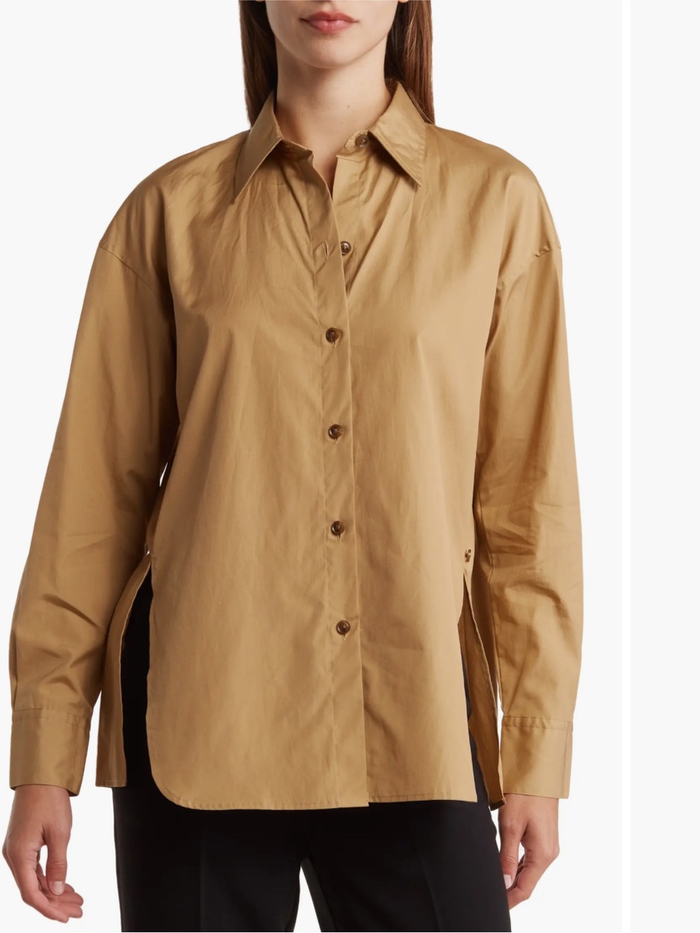 Vince Convertible Cotton Button-Up Shirt